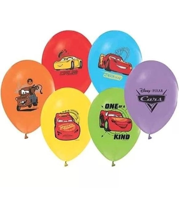 LİSANSLI%20CARS%208’Lİ%20BALON